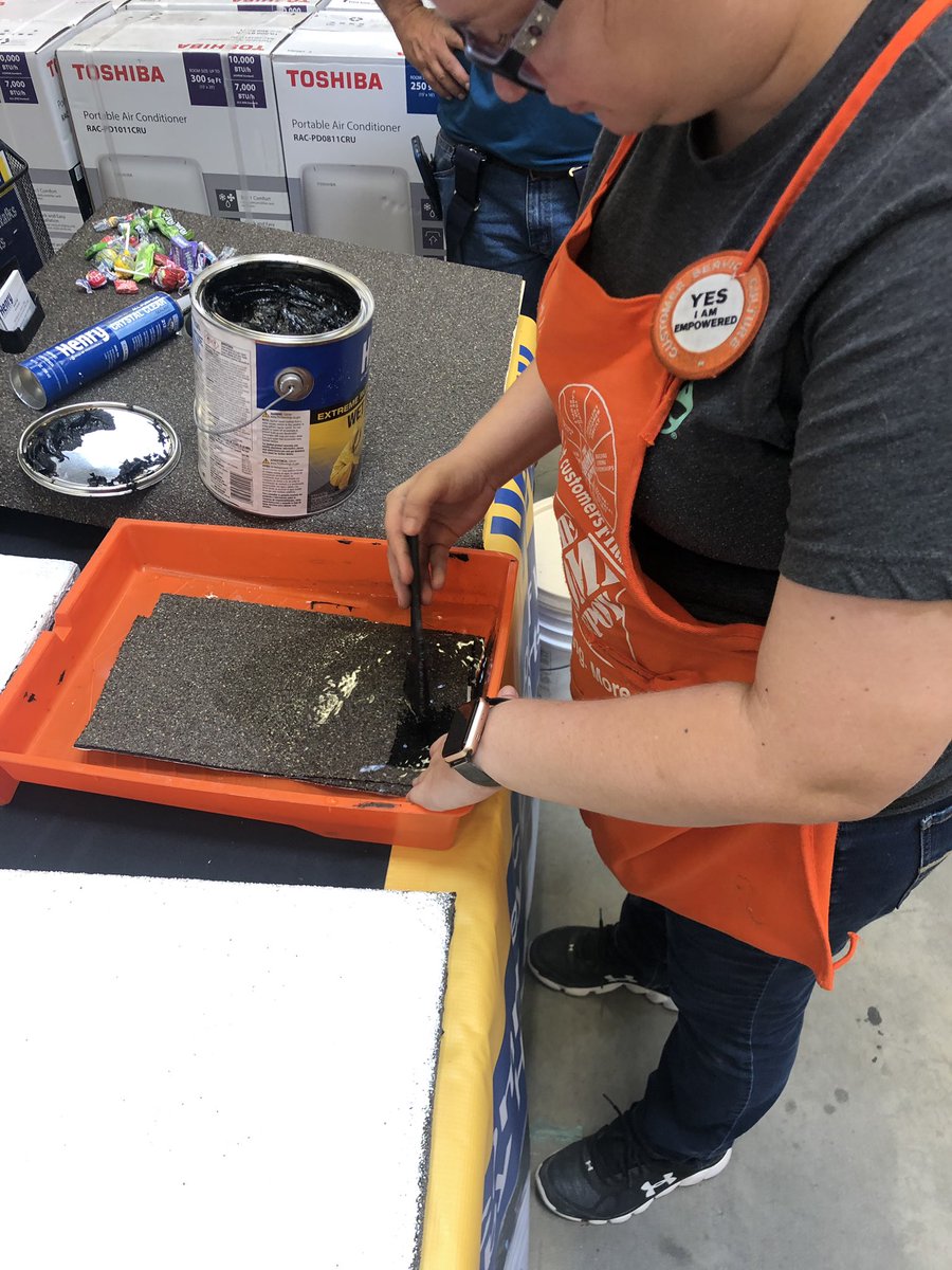 DDGage24's tweet photo. With the rains in San Antonio yesterday did you develop a roof leak? Stop by Home Depot 580 and learn how to repair that leak with #HenryWetPatch. Don’t forget to ask for a Free Commercial Roof Walk with a Henry rep. #homedepot #HenryCompany https://t.co/Rj4RE3dJam