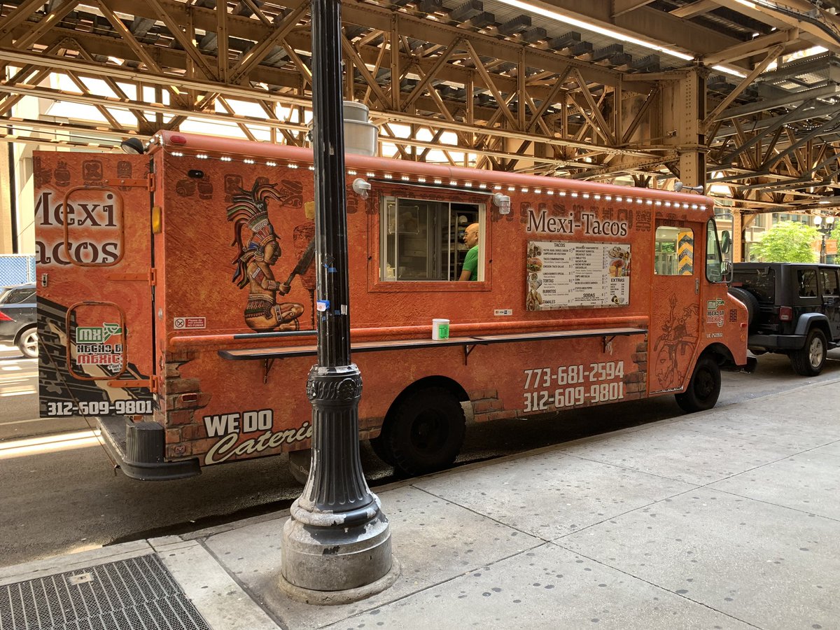 It’s taco Tuesday!!! 

Come join us at any of our two locations. 

                Wacker and Adams 
                               Or 
                    Lake and State 

              We will be here till 2pm.