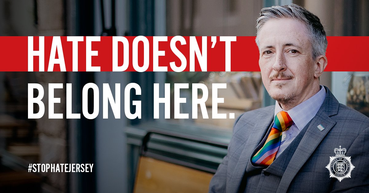 GovJersey's tweet photo. Being assaulted for wearing a #Pride wristband or carrying a Pride flag shouldn't happen in #JerseyCI, but it does. To stop it, report it 24/7 to @JerseyPolice on 612612 or Stop Hate UK on 0800 138 1625. https://t.co/DzNW5YSwPm #StopHateJersey https://t.co/RU67PLG8Mm