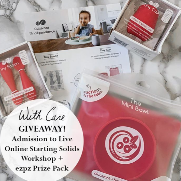 As promised I have an Epic Starting Solids G I V E A W A Y!! to share courtesy of <a href="/hipmommies/">Hip Mommies 🇨🇦</a> and me!

A Chance to WIN admission to one of my Live Online Starting Solids Workshops + an incredible Ezpz prize pack valued at over $125.

Contest details here: ow.ly/dDjq50uMtGu
