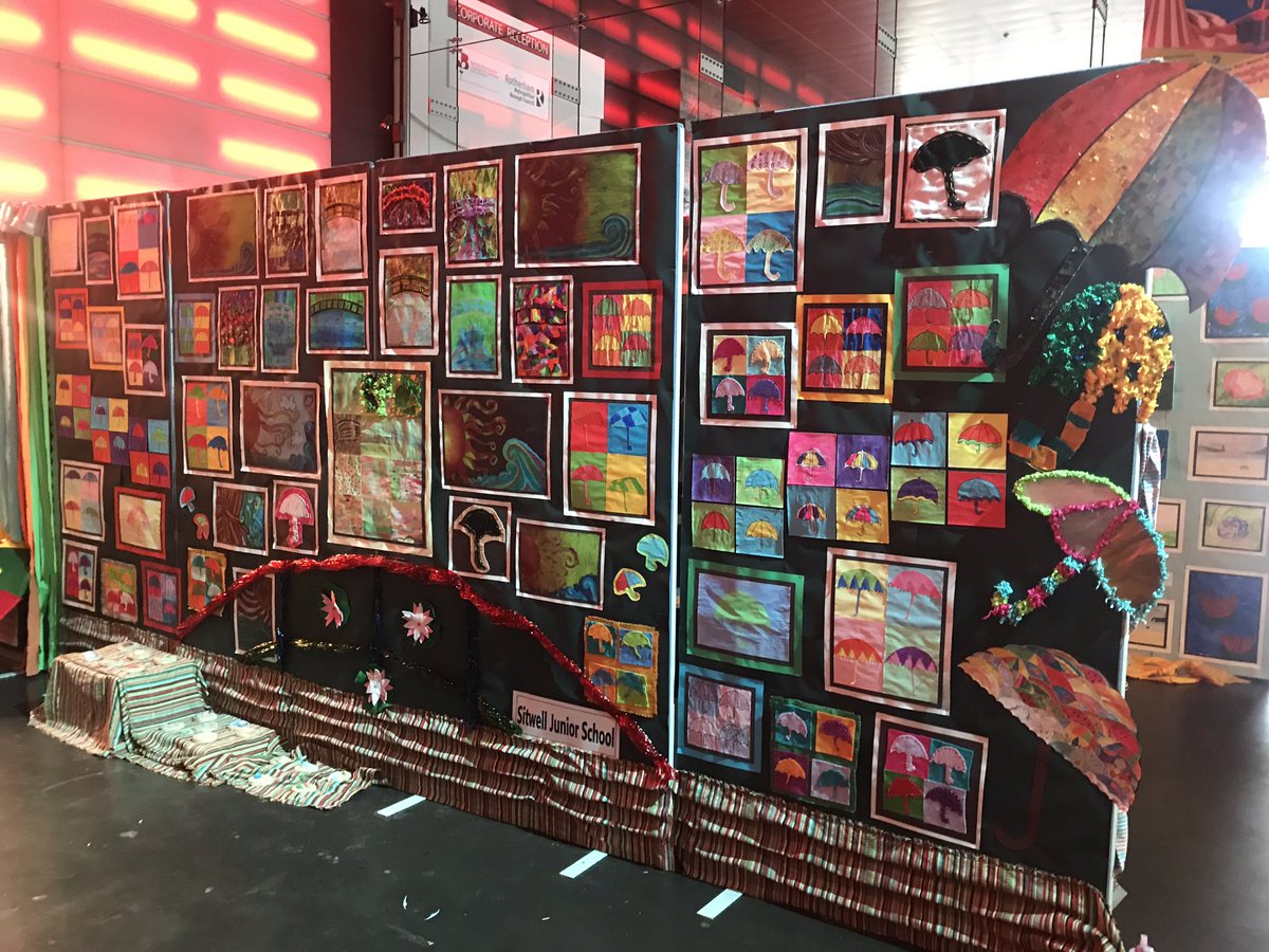 SitwellSchool's tweet image. Stunning work produced once again from our very talented children for Picture This!  @RotherhamSIS #monet #degas #renior #impressionism #colour