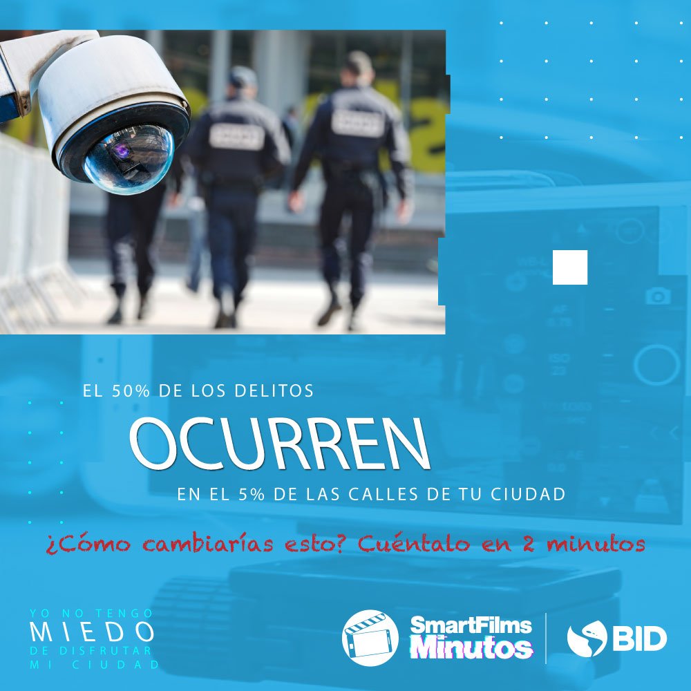 derechosdigital's tweet photo. El @BID_Seguridad lanzó el concurso de #microdocumentales grabados en celular sobre innovaciones en la lucha contra el delito urbano, dirigido a personas de #AmLat y el #Caribe. Conoce los detalles
➡️ https://t.co/lqGY7xaA2Z https://t.co/DPBMo1V21C