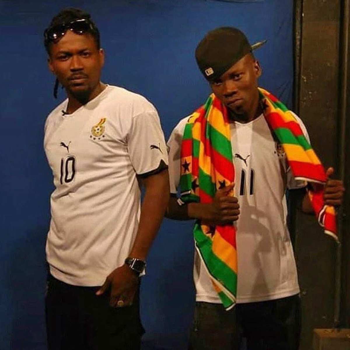 stonebwoy's tweet photo. The Facials alone shows You We Didn’t Go To Egypt to To Play Games. 🤣🥵
Ghana Vrs Benin..
 🇬🇭vrs🇧🇯 
Gimme Caption Please.. 
And Let’s Hear Your Score Line..
Mine Is 2:0 https://t.co/dgn4ZqbzOM
