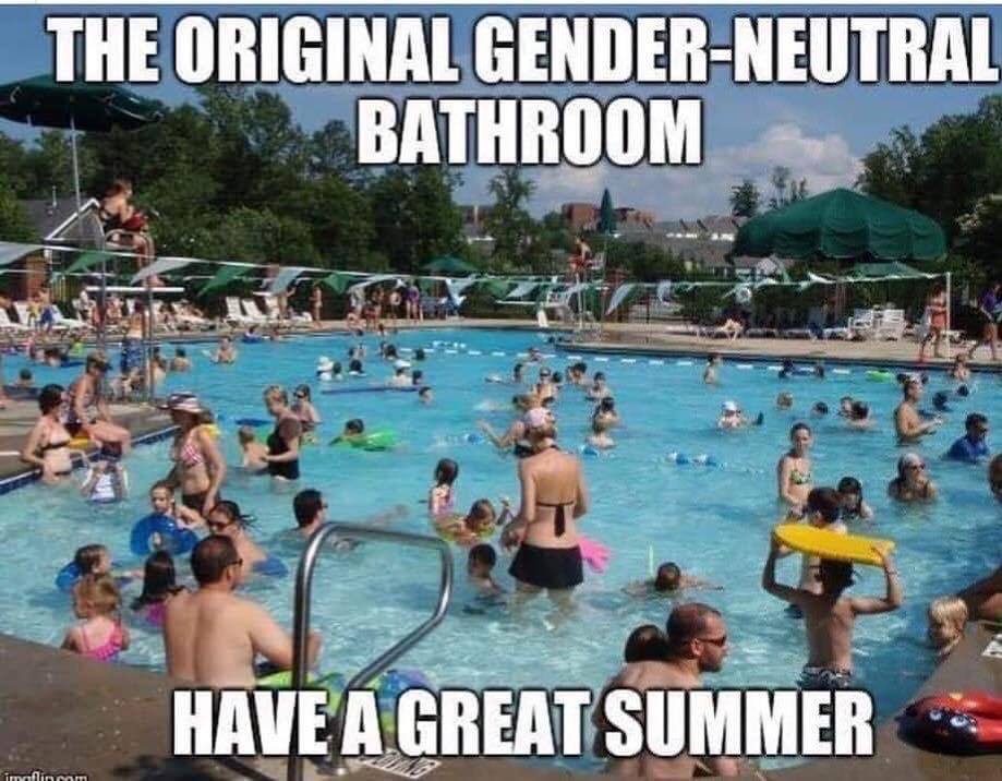 LonBixby's tweet photo. 🤪🤪🤪 #neoichi #loncaslerbixby #thinkaboutit #senseofhumor #nerdhumor #justajoke #getoverit #enjoylife #goodlife #goodtimes #followme #funnymemes #lol #toofunny #growingup #goodlife #childhood #publicpools #swimmingpools #gender #gendernutral #truth https://t.co/vbHu9IRZL4 https://t.co/JcnjNt04CA