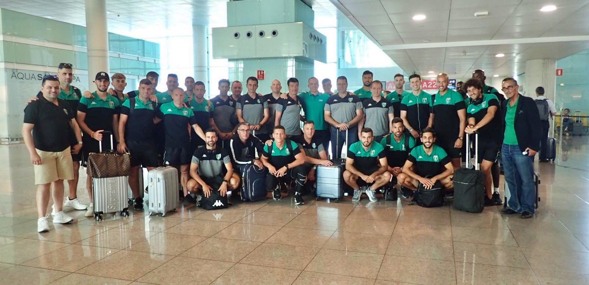 We’re on our way! Stop off in #Barcelona and on our way to #Andorra 💚 🇬🇮🚌▶️✈️▶️🚌🇦🇩