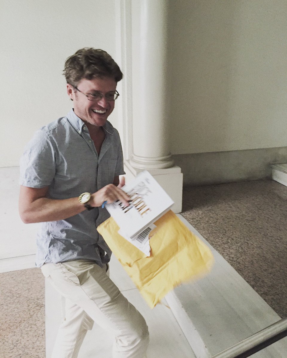 orangeandpark's tweet photo. I was in Barcelona a few years ago when my brother-in-law @mdgoulding's book "Rice Noodle Fish" came out, published with @Bourdain by @HarperCollins. I snapped these in the lobby of Matt's apartment when he received his first copy from the States... #BourdainDay https://t.co/HvjMqCJt8Y