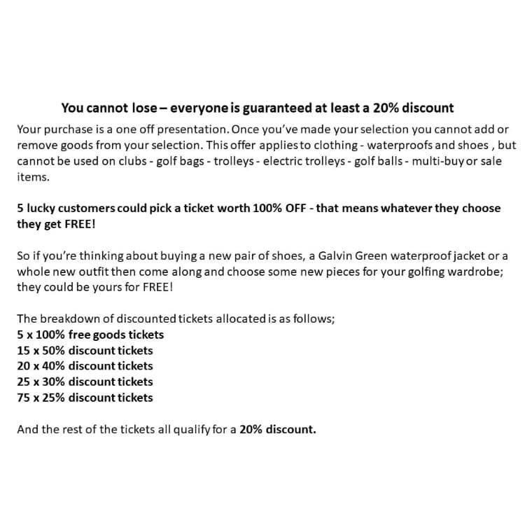PstoneProShop's tweet image. Our Tombola Raffle Ticket Promotion is in full swing with lots of customers picking out some BIG discounts from the Tombola.
Tony White picked out one of the 100% OFF TICKETS, so he walked away with his Sunderland waterproof trousers absolutely FREE!
Congratulations Tony!! 🎉