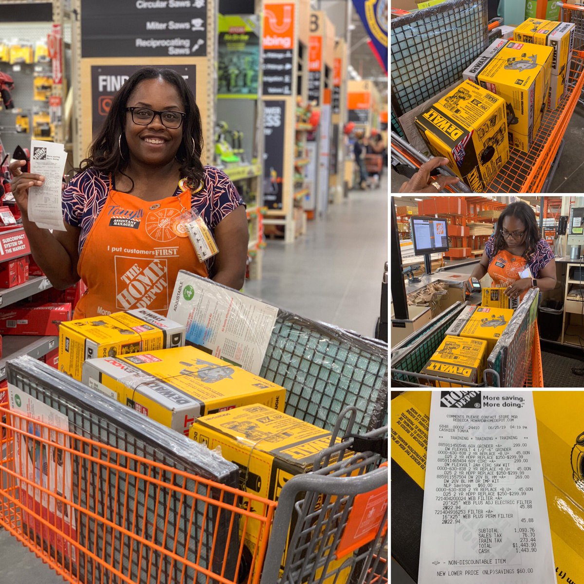 loganalleigh's tweet photo. Not Today!!!
Big Shout out to my OpsASM (@TonyaMedina_THD) for a $1,400 recovery this afternoon! Always leading by example! #TeamLovejoy #KeepingItGreatInD88 | @rch20811 @Carell_R @ASummers_HD @ChrisBergHD https://t.co/VfLluGRNqO