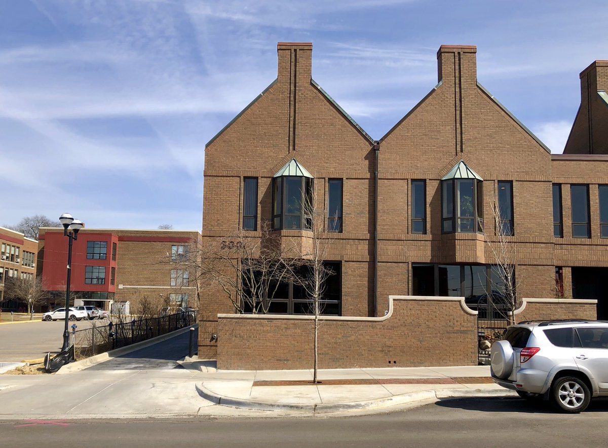 Like many architects of their generation, the firm’s work gradually evolved from the modernism of their early years into their own specific form of postmodernism, heavily inspired by the context and history of Ann Arbor.