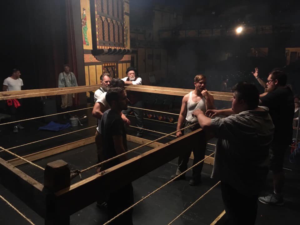 PT_Shawn's tweet photo. Crazy day yesterday on set
#SonOfTheWolf https://t.co/ZaeWyAhqnP