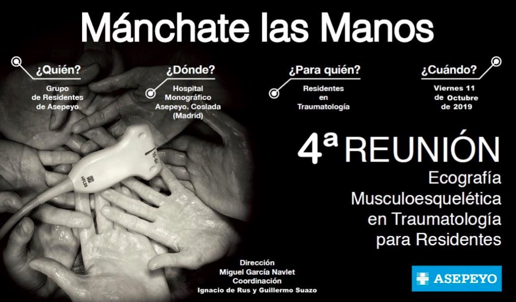 fjdconesa's tweet photo. Buena iniciativa de los residentes de Traumatología del Hospital @Asepeyo Coslada para formarse en #ecografia, dirigidos por @MiguelGNavlet https://t.co/6zdcEvLn8s