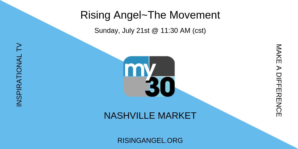 movement_rising's tweet photo. New Rising Angel Affiliate MYTV30 WUPX in Nashville!  #findtheRAlaunchparty July 21st https://t.co/jjKsNCp10l