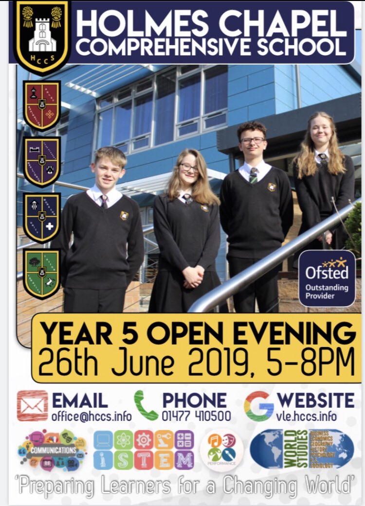 hccs1978's tweet photo. Less than 24 hours till the @hccs1978 y5 open evening. Can't join us on the night? Follow us on here or via our super faculty twitters @hccs_world, @hccs_perform, @hccs_comms, @hccs_istem or search the #DoLoads https://t.co/p4U7UTrjiQ