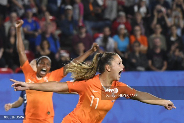AFPphoto's tweet photo. #WomenWordCup #NED #JPN
#MATCH44 #FIFAWWC Netherlands beat Japan to reach women's World Cup quarter-finals #AFP
📸 @DamienMeyerAf https://t.co/F7GQRkJDpO