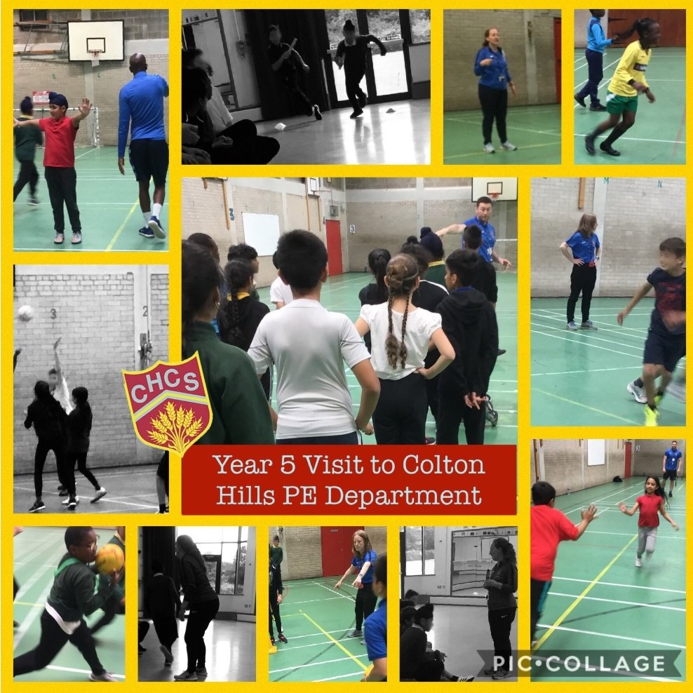 We had the pleasure of a visit from @WoodfieldSchool Year 5 today, who took part in a range of sporting activities as part of national sport week!

Mr Jones & Miss Buckle particularly enjoyed the visit from their former primary school!

#ColtonHillsPE #NationalSchoolSportsWeek