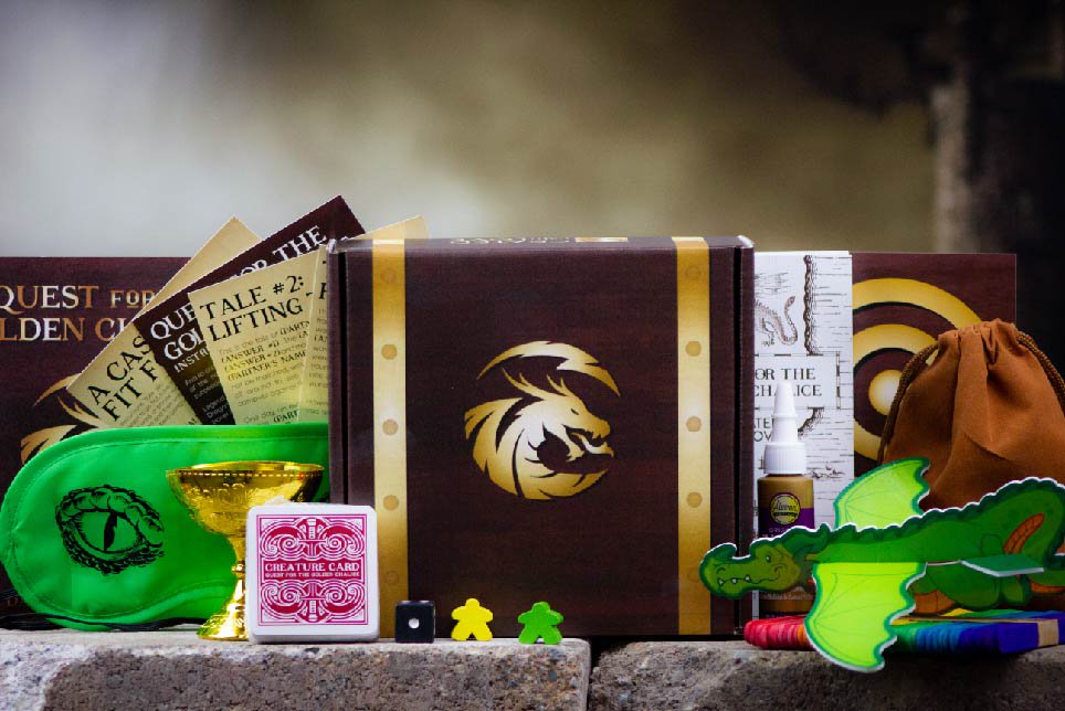 CratedwithLove's tweet image. Our Quest for the Golden Chalice date night box is now available as a one-time option! 🐲🏆

Click here to learn more 👉 bit.ly/DragonDateNight #datenight #datebox #relationshipgoals