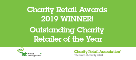 CharityRetail's tweet photo. The #CharityRetailAwards Outstanding Charity Retailer for 2019 is @Shelter! Congratulations! 🏆🏆🏆 https://t.co/WfljtlIgSS