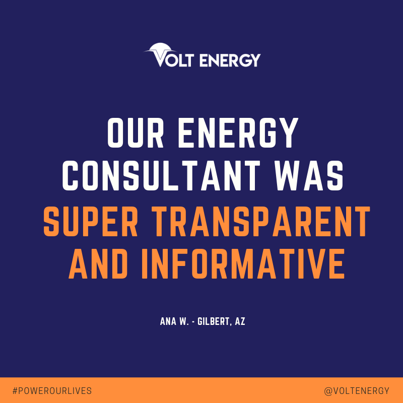 VoltEnergySolar's tweet photo. 'Transparent and informative' is our middle name.

Ask us anything. 

We don't hold anything back.

We are all about educating our customers about solar here in Arizona.

That isn't always common practice.

Text or call us for a custom quote.
480.530.VOLT https://t.co/BvqgFG6yuW