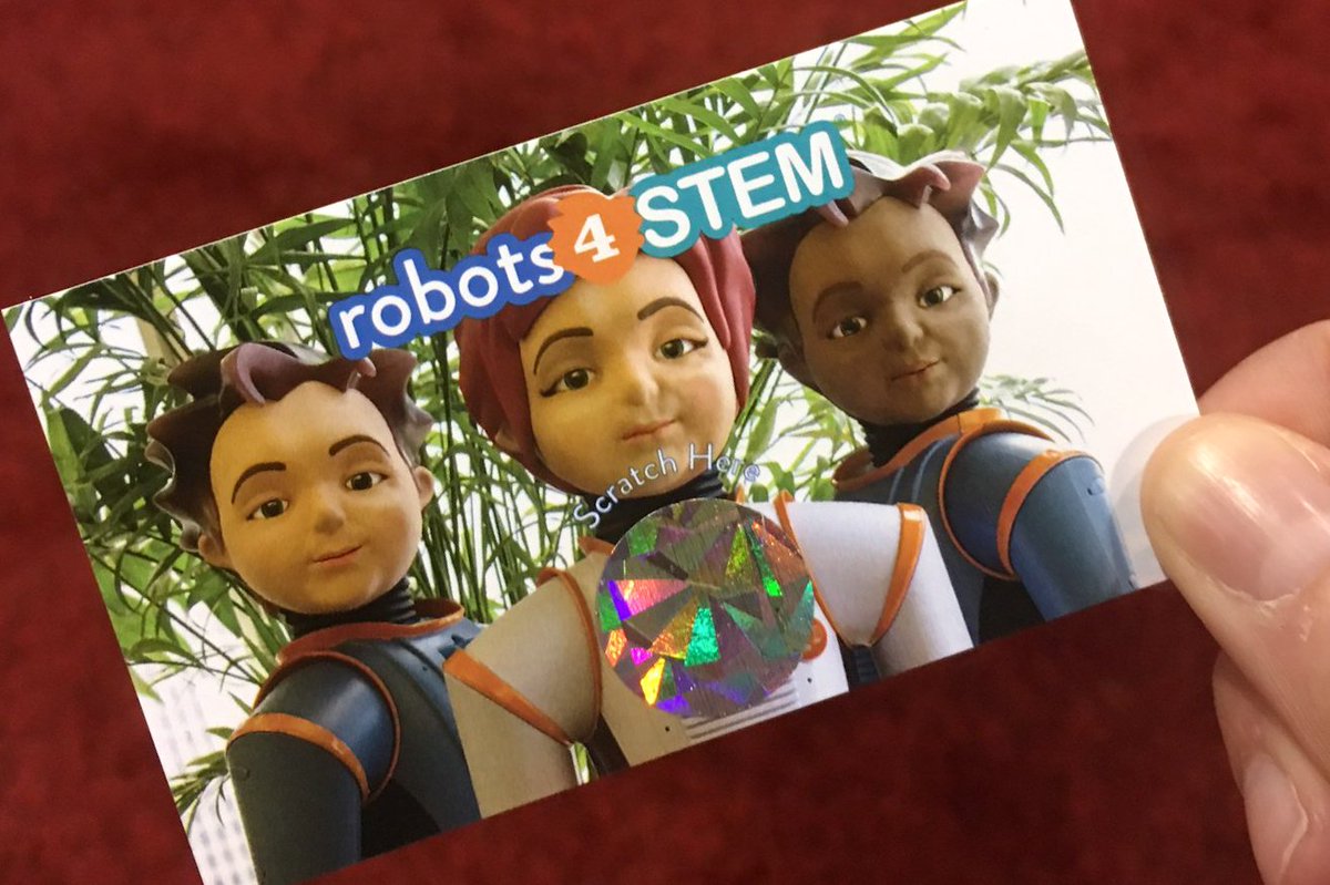 robokind's tweet photo. Don't forget to stop by our booth (Camcor/RoboKind booth 1344) at #ISTE2019 to get your free SCRATCH-OFF for a chance at winning up to 3 months of free coding curriculum with #Robots4STEM! 🤖

#STEM #edtech #codingintheclassroom #coding #ISTE #STEMeducators #robotics https://t.co/qaJO3NDSSr