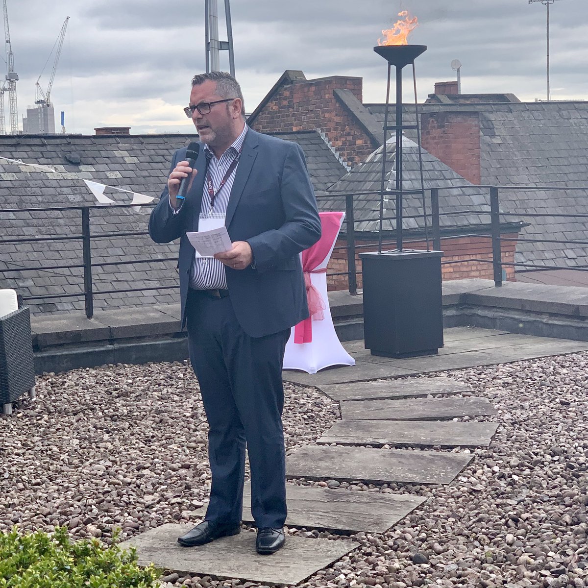 WeAreTorus's tweet photo. Operating commercially and investing socially, 
CEO @Steve_Torus shares @wearetorus @torusdev @torusfoundation @hmsinfo ambition to create sustainable futures for people and places in the NW #CIHHousing19 https://t.co/1wTMtBld9p