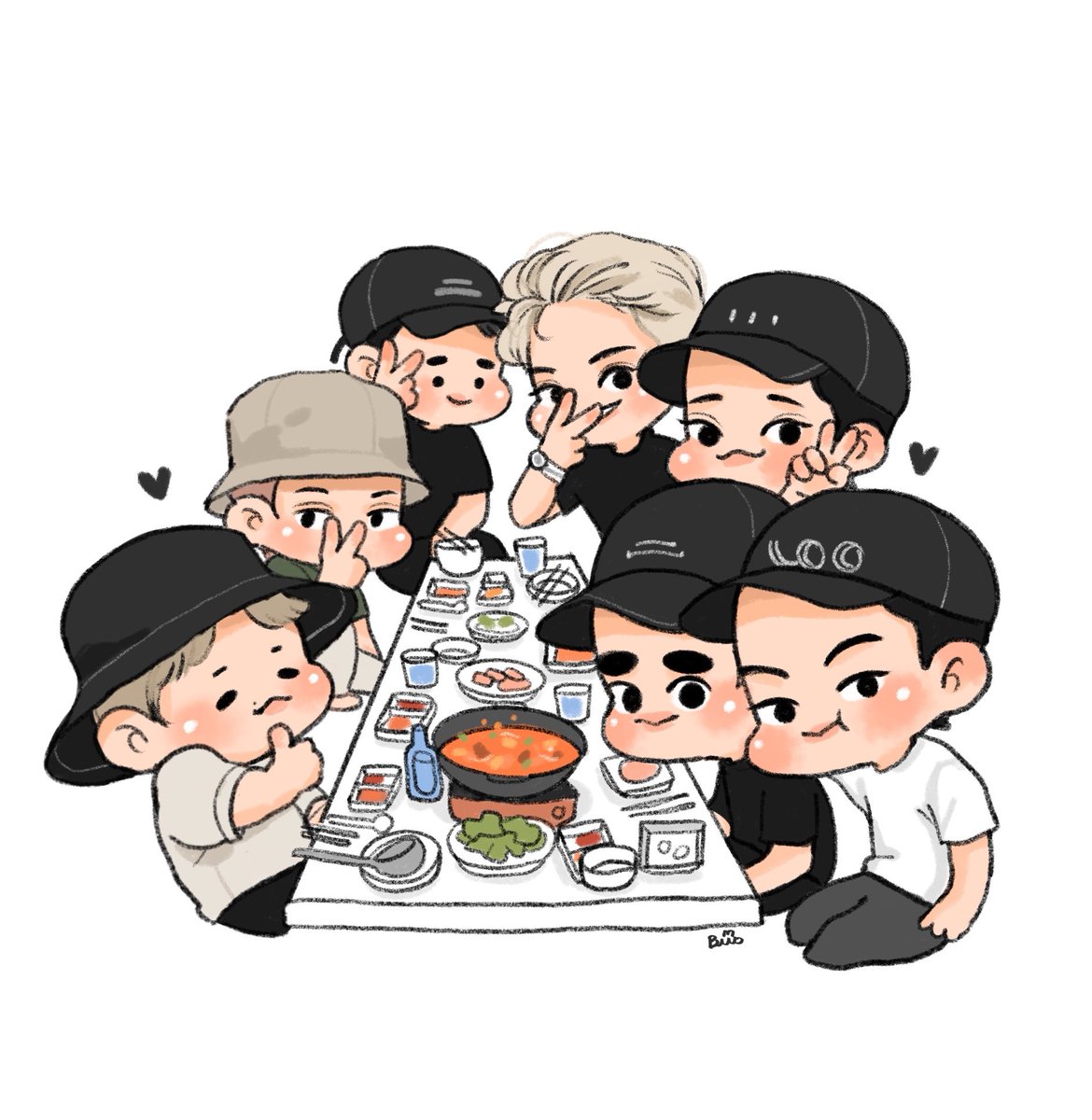 #วันนี้คยองซูทำอะไรอยู่นะ : ออกไปกินข้าวกับเมมเบอร์🥢🥬🥓