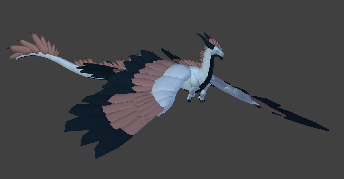 erythia at roblox on twitter modeled an asian forest dragon