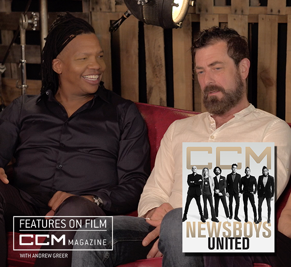 CCMmagazine's tweet photo. After adding #PeterFurler and #PhilJoel back to the mix the @newsboys are breaking ground on another era of success. @agreermusic sits down with the guys in this month’s episode of  CCM Magazine’s ‘Features on Film with #AndrewGreer.‘  WATCH it HERE: https://t.co/4TroGhaNeC https://t.co/9zD0Azr3RA
