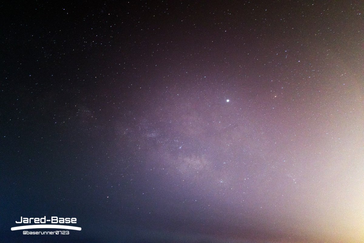 baserunner0723's tweet image. Just edited some shots that I took while waiting at Jetty Park for #STP2 
Even with the dredges out with their bright lights, you could still see the Milky Way