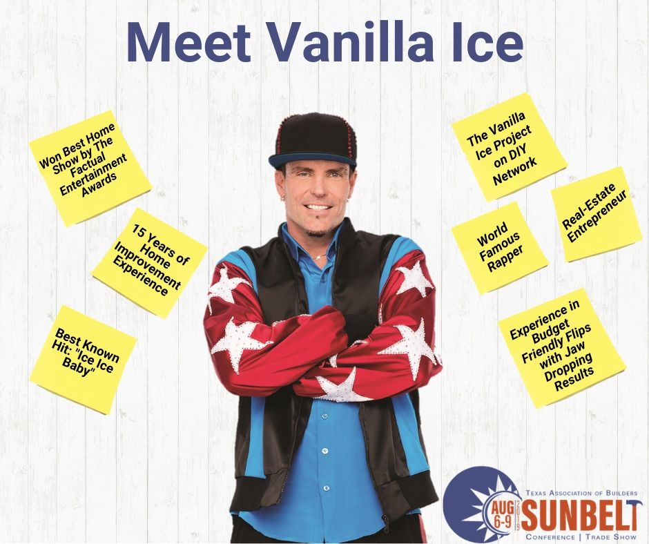 Don’t miss out on seeing <a href="/vanillaice/">Vanilla Ice</a> as Sunbelt’s keynote speaker! Sponsored by <a href="/GAIGroup/">Great American Insurance Group</a>. He will be preforming a few songs, talking about being an entrepreneur &amp; the production of The Vanilla Ice Project! Get your Show pass today, bit.ly/SBS2019_REG-EV…. #SBS2019 #IceIceBaby