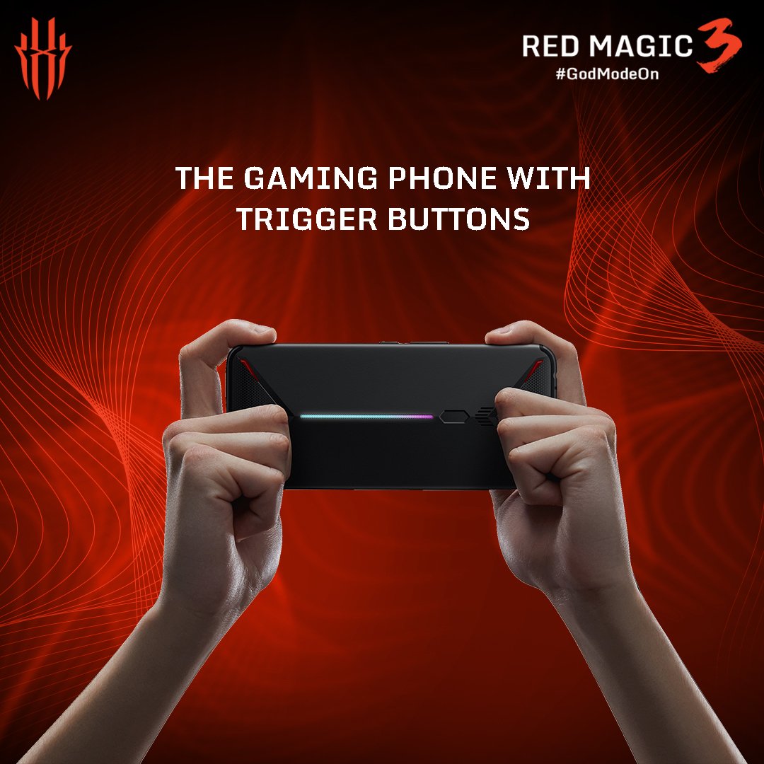 The best gaming phone is coming soon.

Sale starts on 27th June on Flipkart at 12:00 Noon.
#Redmagic3 #GodModeOn
To know more, visit: bit.ly/2xcoOfr