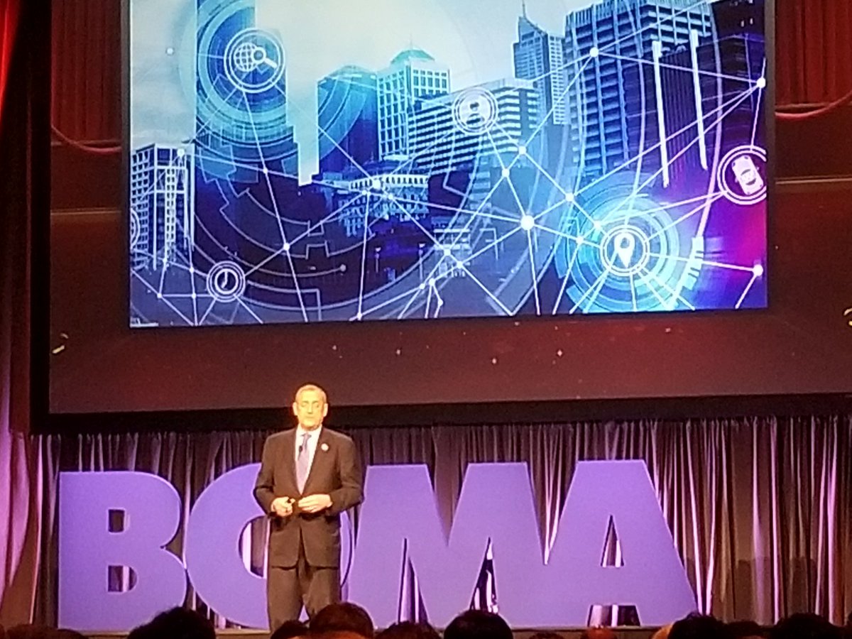 bomaedmonton's tweet photo. Henry Chamberlain, BOMA International President and COO, delivering his Annual Report on the Trends in Commercial Real Estate at the BOMA International Conference in Salt Lake City.
#BOMAEdmonton #BOMAYEG #BOMA2019 #BOMA #BOMACanada #BOMAInternational #CRE #Business #Buildings https://t.co/5qIG3ixtMP