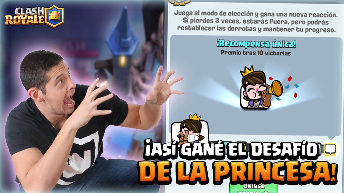 Nuevo video crucks! 👉🏾📲

Hoy les traigo clash royale de alto contenido profesionla 🤣🤣 mentiras solo el como gane el emoji de la Princess espero disfruten los amo 

LINk: youtu.be/GniE76VMbx4