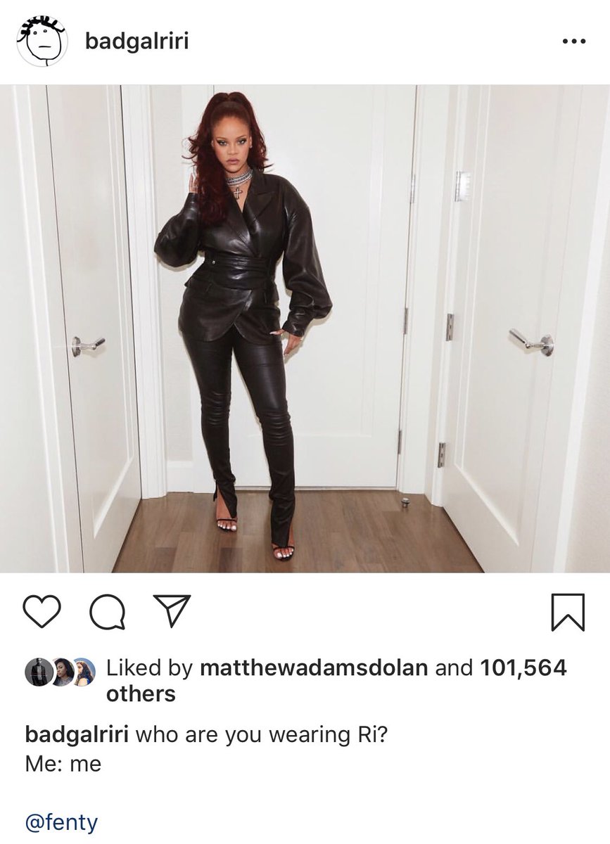i_D's tweet photo. Ok, @rihanna just won the caption of the year contest. 🗣🗣🗣 https://t.co/e59lnr0IL2