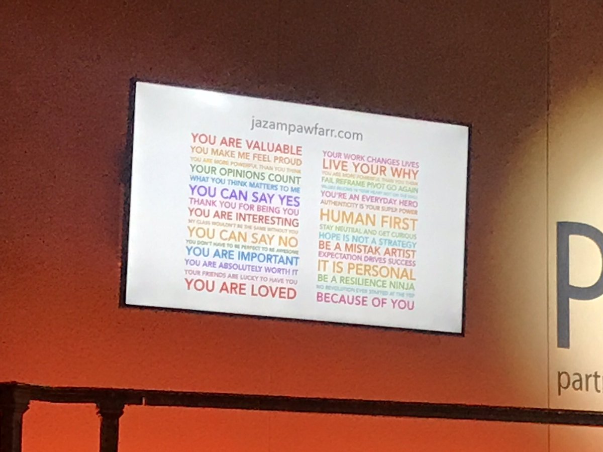 What an inspiring key note speaker @jazampawfarr for @pixlclub today #addingvalue #bringingjoy