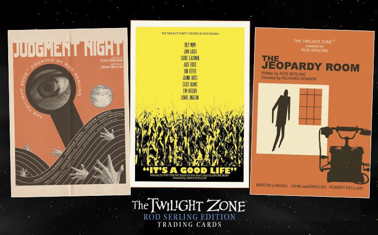 Discover original artwork from Juan Ortiz in the Portfolio Print Artwork cards from The Twilight Zone: Rod Serling Edition trading cards. This 92-card set showcases every episode of The Twilight Zone that was written or adapted by Rod Serling! #thetwilightzone