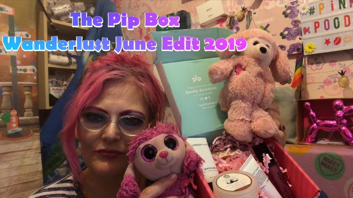pinkpoodle22's tweet photo. The Pip Box June 2028 #crueltyfree #monthlySubscriptionbox #middleagedlady https://t.co/NQ7B89J1yI via @YouTube https://t.co/g6GCpiAQfp