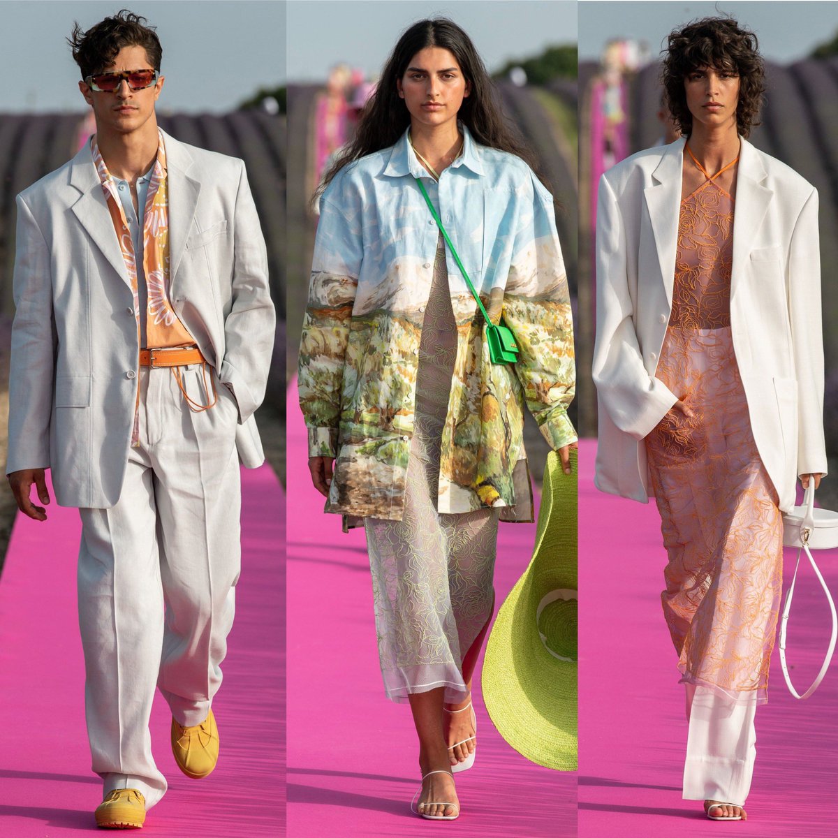 StreetFashion01's tweet photo. JACQUEMUS SS20🖤 https://t.co/yopovlv8MR