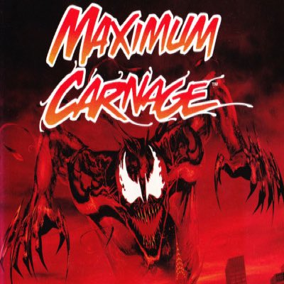 Carnage’s next story is arguably his biggest one yet, Maximum Carnage! Carnage breaks out of prison and teams up with other villains (Shriek, Doppelgänger, Demogoblin, Carrion) to wreak chaos and murder across the city. Spider-Man, Venom and a team of heroes try to stop it!