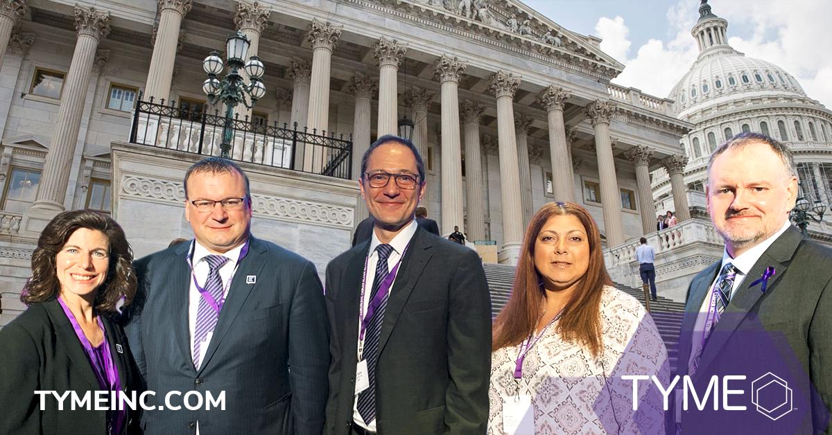 TYME team takes Capitol Hill for National Pancreatic Cancer Advocacy Day! Learn more about the TYME partnership with @PanCAN. bit.ly/TYMEonTheHill  #WageHope #PancreaticCancer #PrecisionPromise #MomentsMatter #AdvocacyDay2019 #CapitolHill