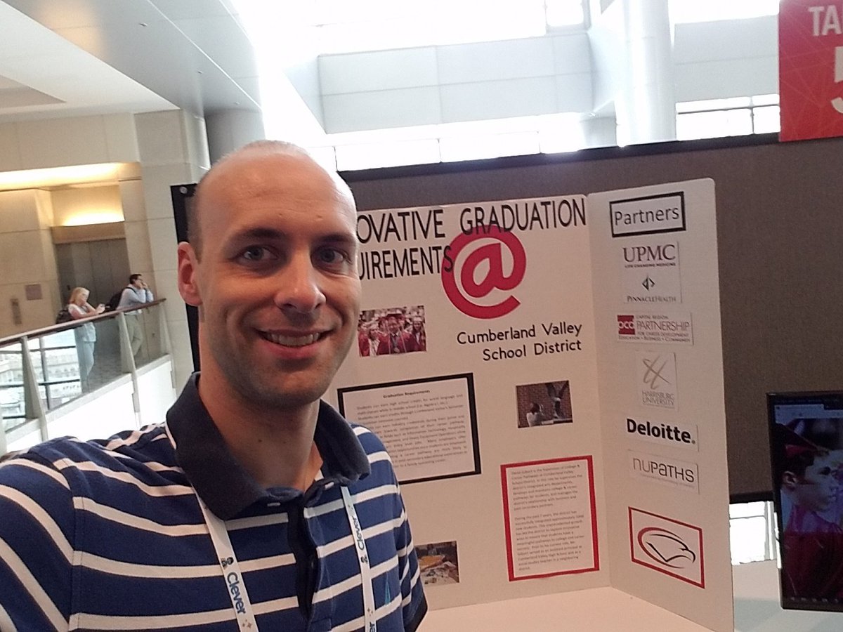 Dsgil4's tweet photo. Presenting about @CVSDnews innovative grad requirements at #iste19 https://t.co/axIb9iVZIO