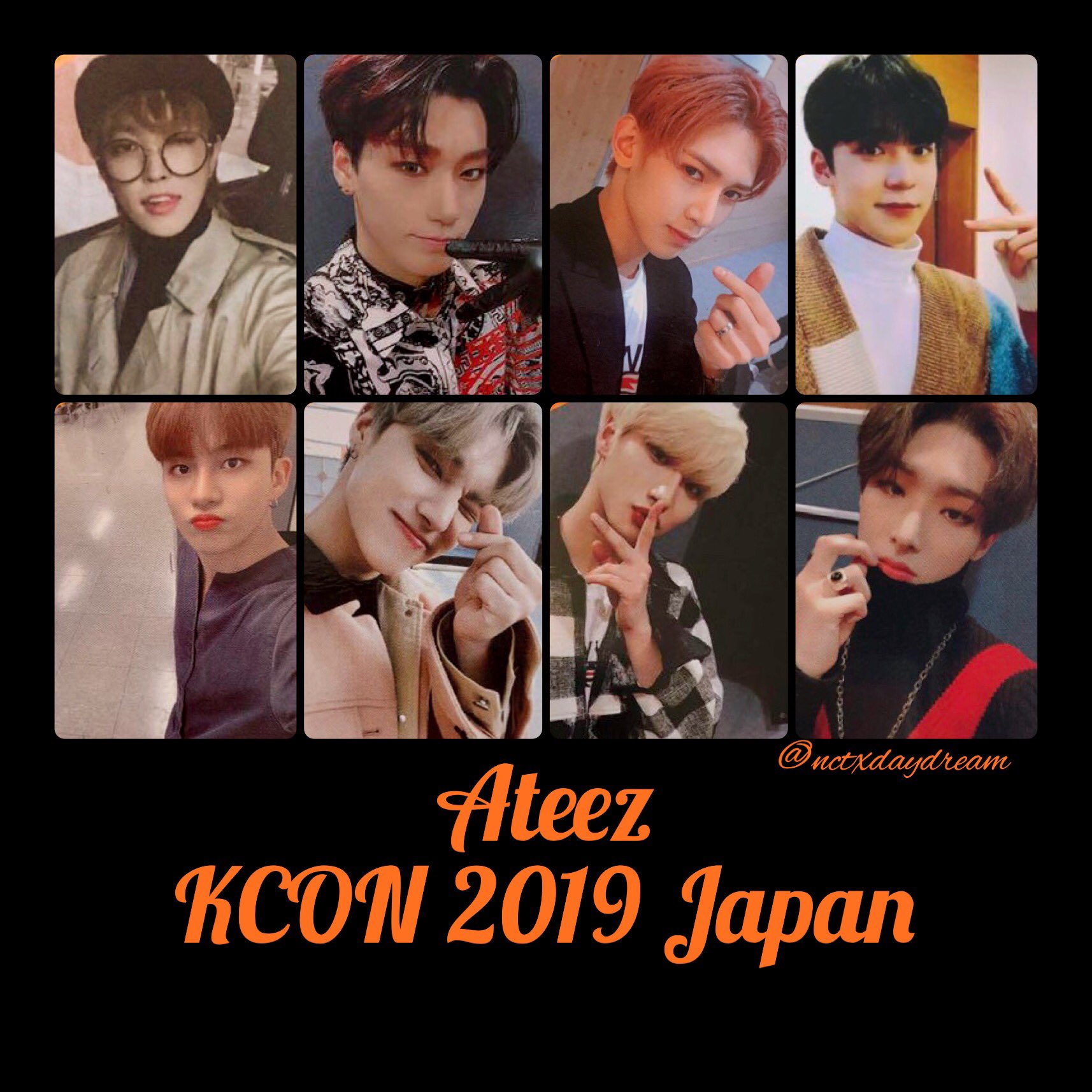 ateez kcon 2019 トレカミンギ