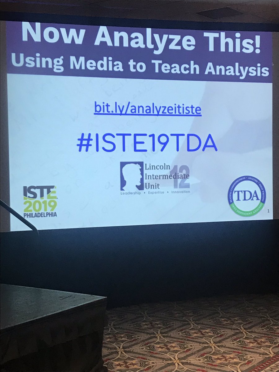 Super proud of my team presenting at #ISTE2019 .  I will stand in line anytime to see them present!!  <a href="/LincolnIU12/">Lincoln IU12</a> <a href="/mccusker105/">Laura McCusker, Ed.D.</a> @kaseysmithpd