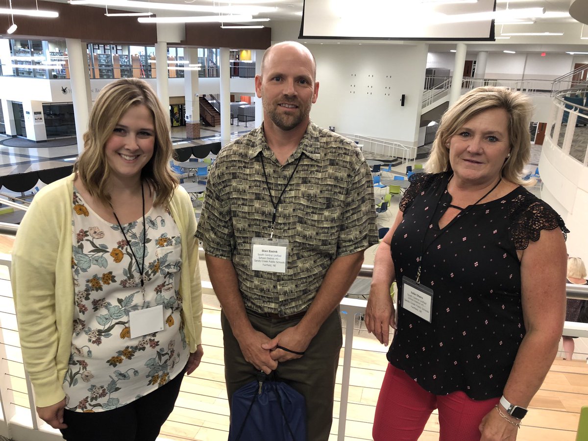 nebraskacaps's tweet photo. A few members of the NCAPS team are attending the CAPS Summer Huddle in Shakopee, MN.  The conference allows our team to network with others in order to continue providing innovative opportunities for our students. #capsnet #ncaps https://t.co/CPR4CMSxEA
