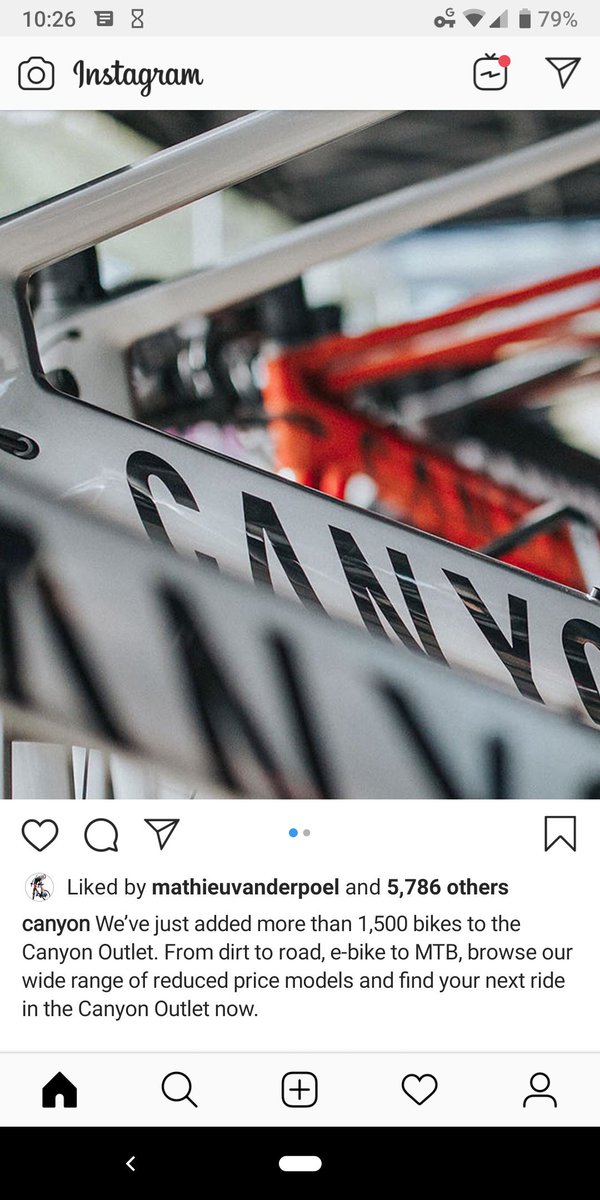 Quan's tweet photo. I guess the new Canyon bikes are dropping soon. #2020models #bikeindustryproblems #discountsBro https://t.co/2TbITIIBH7