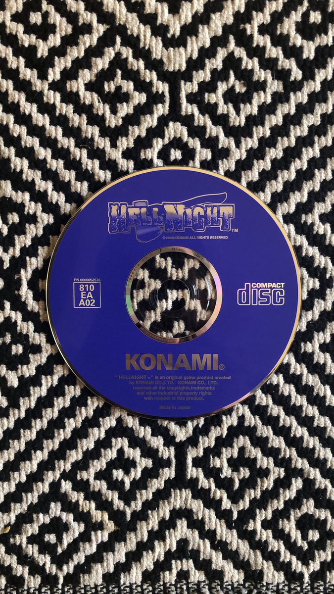 VEsoterica's tweet photo. Just uploaded the rare and obscure #HellNight #3DOM2 disc to #redump and #MAME ! #retrogamer #RetroGames #3DO https://t.co/D3Hj6yTj1x