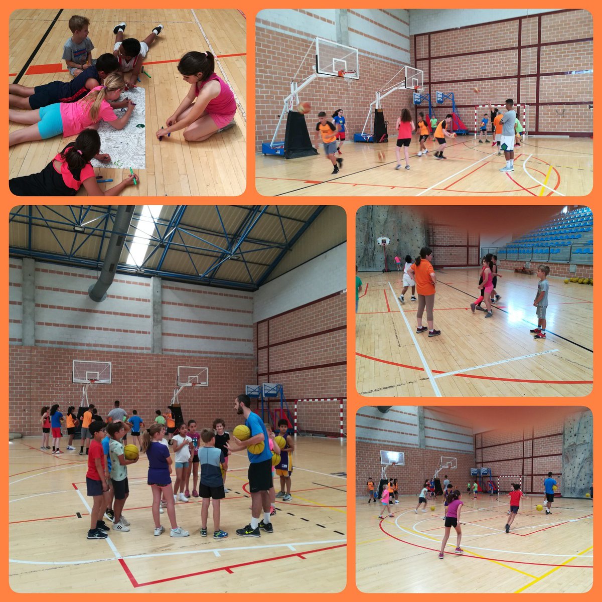 ClubMonzon's tweet photo. Hoy hemos comenzado el campus MBA 2019 con alrededor de 30 jugadores y jugadoras de 6 a 14 años. Se da así el pistoletazo de salida a 4 días de baloncesto, amistad, solidaridad y diversión. https://t.co/iOrhxqhENf