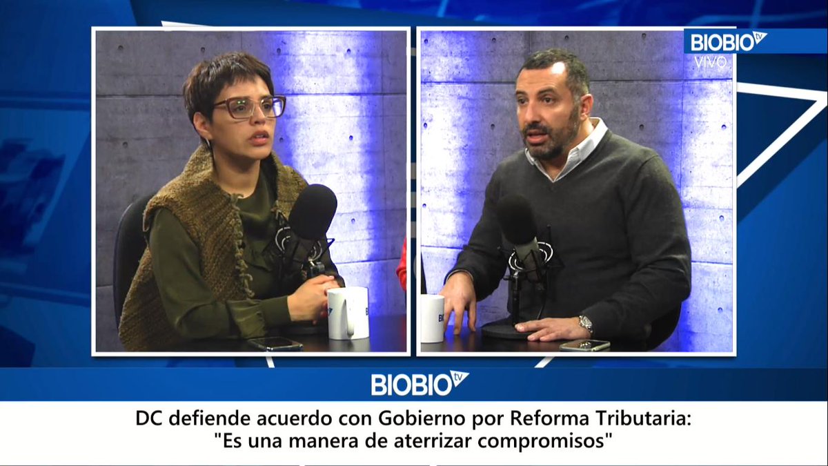 CrisisChile's tweet photo. @gustavohasbun , nuestro Director Ejecutivo, hablando en @tvbiobio sobre los temas más recientes de la contingencia nacional 
#Opinion #Actualidad #debate https://t.co/cjgtBmbnwF