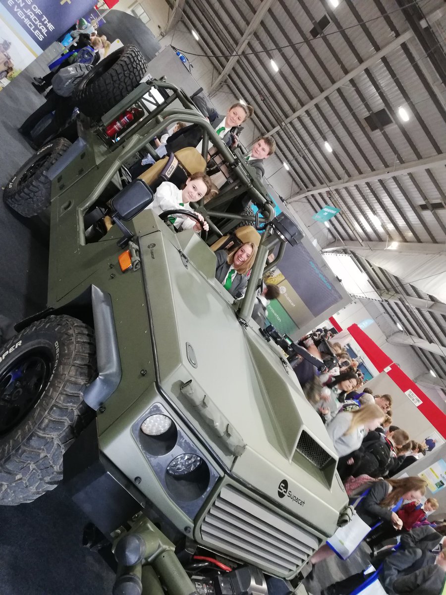 CranbrookEC's tweet photo. Fantastic time at @TBB_SouthWest today - I think some of the pupils preferred this mode of transport to the minibus though! https://t.co/N9frasiAUV