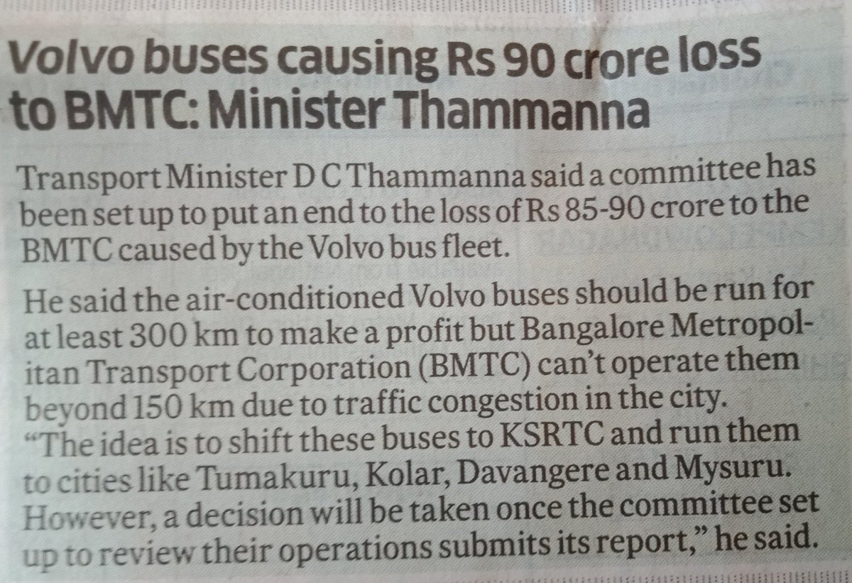 murali772's tweet photo. If #Volvo operations are withdrawn, more personal vehicles are going to come onto the roads, cluttering then even more. The logical and win-win answer would be to make over the job to the likes of #ZipGo (the bus aggregator). But, logic and #GoK don't seem to go together. https://t.co/ogFvPBhykG