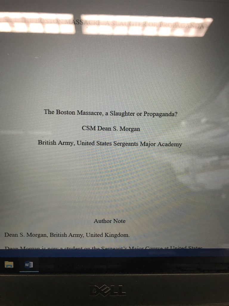 Morgan_tehn's tweet image. A great topic for a redcoat !!💂🏻💂🏻🇺🇸🇺🇸. #USASMA.